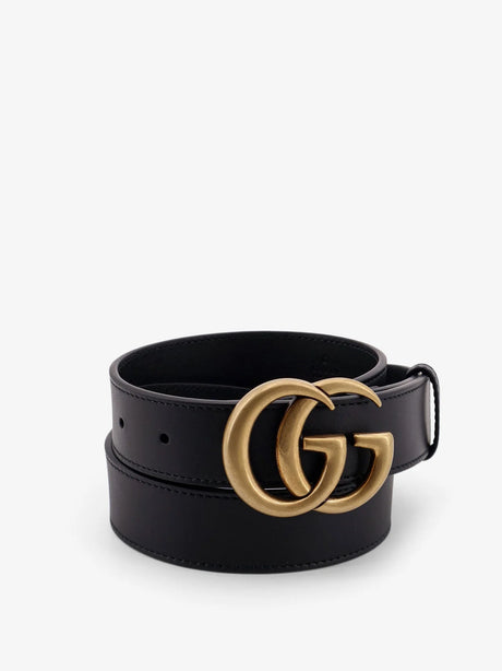 Gucci GG Marmont leather belt - Black