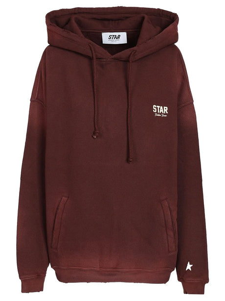 Golden Goose Oversized Star Sweatshirt - Bordeaux