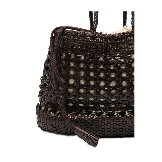 Calf Leather Tote - Dark Brown