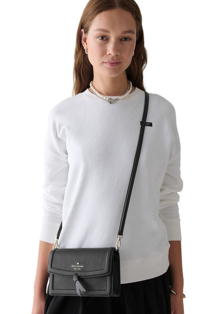 Kate Spade Knott Mini Crossbody Bag - Black