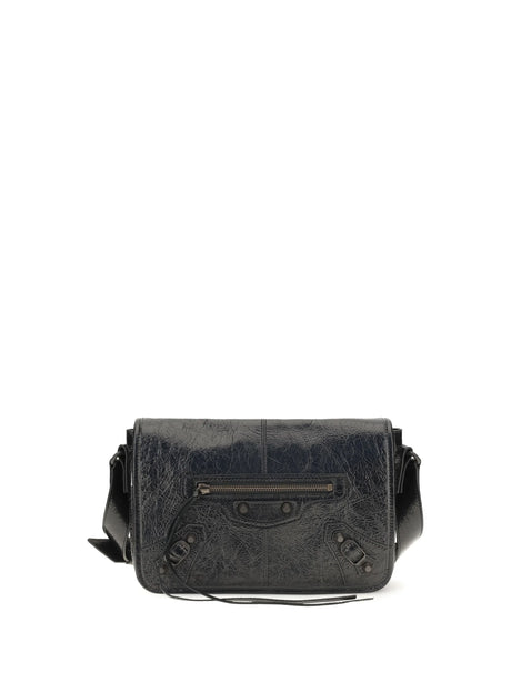 Balenciaga Small Le City Shoulder Bag - Black