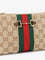 Gucci GG fabric crossbody with Nastro Web detail on the front - Beige
