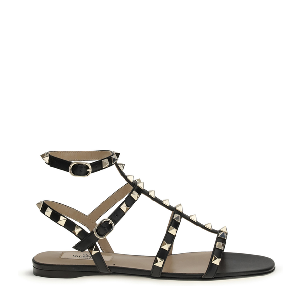 Rockstud Leather Sandals