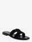 Celine Marina suede sandals with Triomphe logo - Black