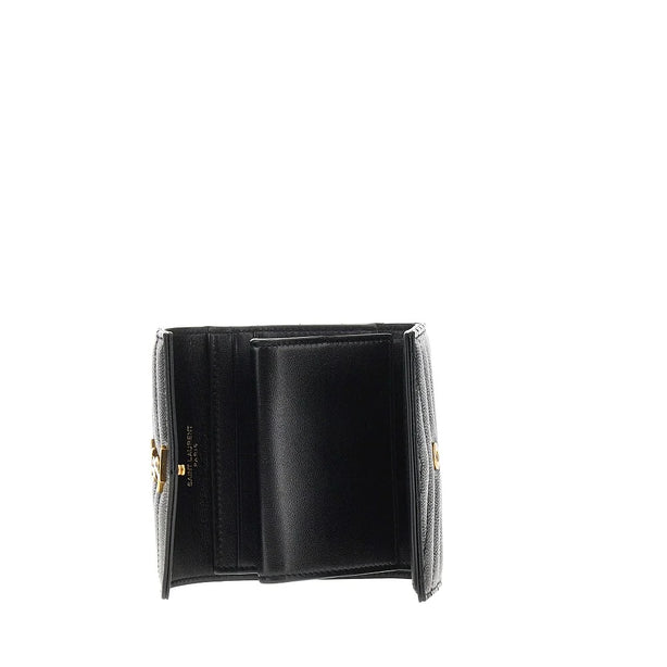 SAINT LAURENT Cassandre' leather multi-folded wallet