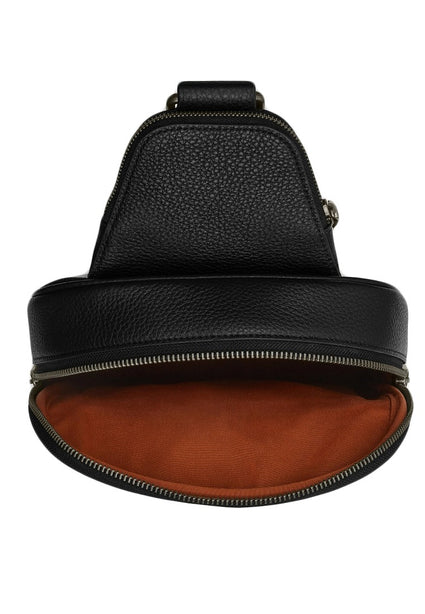 Coach Mens Ethan Pack In Blocked Signature Canvas - Tan/Charcoal/Black