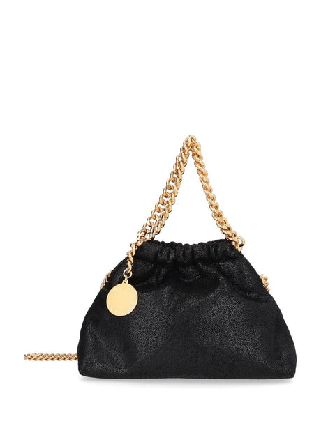 Stella Mccartney Falabella Mini Drawstring Bag - Black