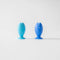Osakana Travel Toothbrush Covers (46x24x25mm) - Blue