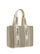 Chloé Woody canvas Shoulder Bag - Cement Pink