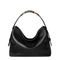 Beatrix Medium Calfskin Shopping Bag - Black