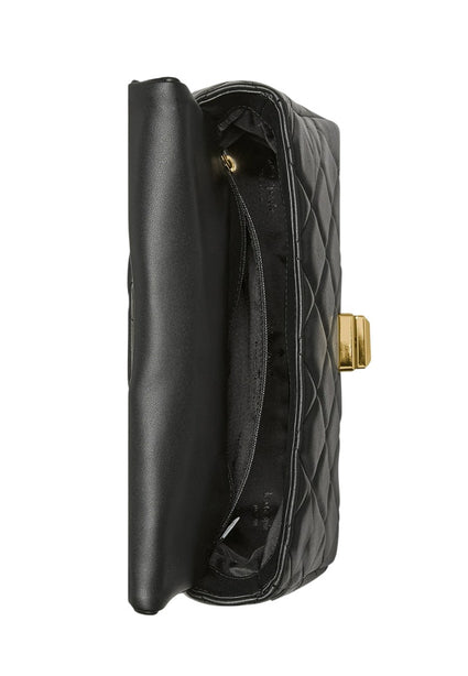 Kate Spade Carey Quilted Small Flap Crossbody Bag - Black