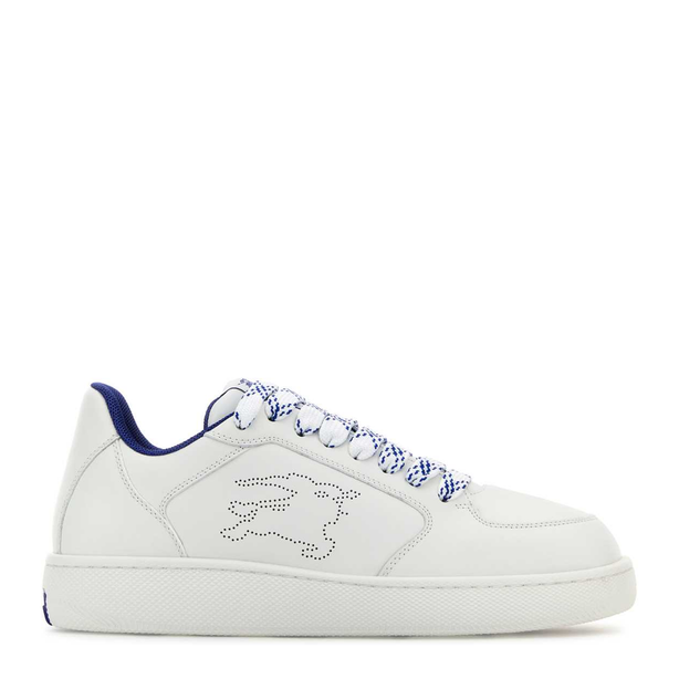 White Leather Stock Sneakers