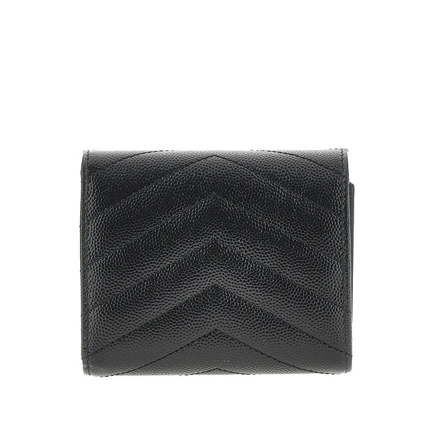 SAINT LAURENT Cassandre' leather multi-folded wallet