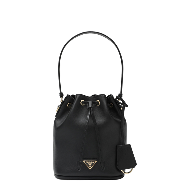 Re-Edition 1978 Mini Leather Bucket Bags - Nero