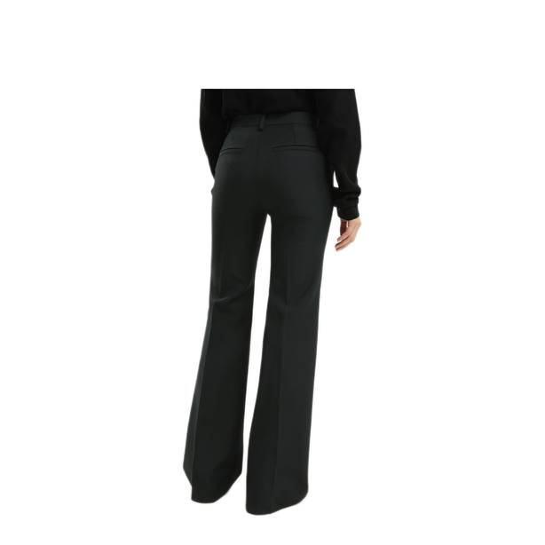 High Waisted Dark Green Bell Bottom Pants