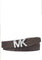 Michael Kors Mens 4-In-1 Logo Belt Box Set - Brown/Black