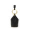 Small Buffalo Leather Shoulder Bag - Black