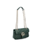 GG Marmont Small Matelassé Chevron Nappa Leather Shoulder Bag - Green