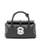 Dotta Baby Black Grained Leather Bag
