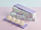WuGuFeng Snow Skin Mooncake - Lychee Blossom Snow - Rose Skin with Cannellini Bean & Lychee (WHITE)  (8pcs/box) Bundle of 2