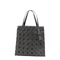 Prism Matte Small PVC Tote - Charcoal Grey