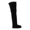 Heidi Thigh High Boot 15 Crosta Black
