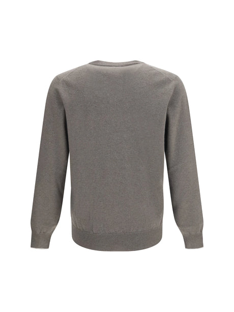 Brunello Cucinelli Cashmere Sweater - Army Washed+Ciottolo