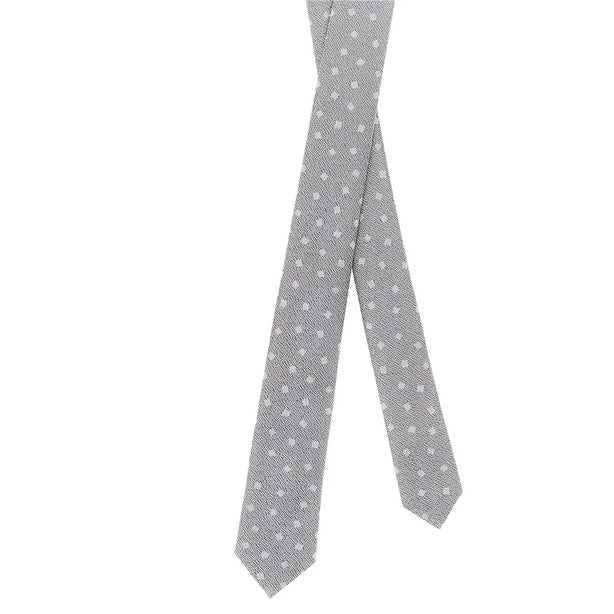 EMPORIO ARMANI Jacquard silk necktie