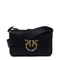 Love One Mini Soft Leather Crossbody - Black
