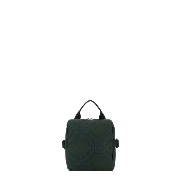 Vintage Check-jacquard Nylon-Blend Shoulder Bag - Vine