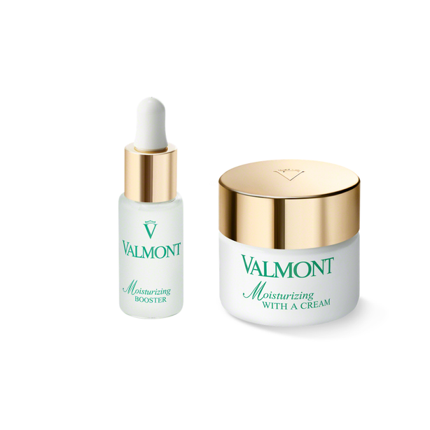 Moisturizing Booster + Moisturizing WIth a Cream