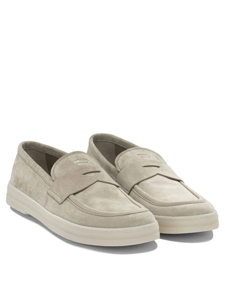 Prada Suede loafers - Beige