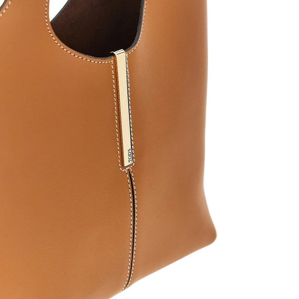 TODS Leather mini Tote shopping bag