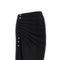 RABANNE Gathered jersey midi skirt
