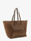 Brunello Cucinelli BC Duo suede shoulder bag with engraved logo - Torba