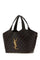 Saint Laurent Icare Medium Nappa Leather Handbag - Dark Brown