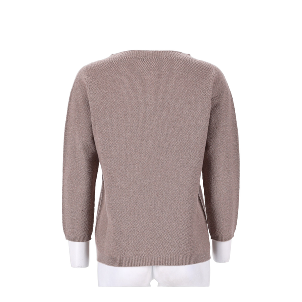 Platinum Sweater With Lurex