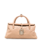 Dotta Officina Small Crinkled Leather Handbag - Beige Pane Carasau
