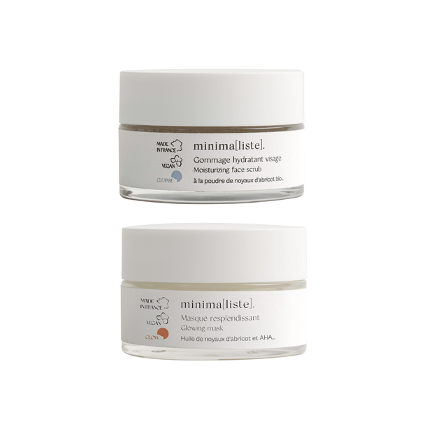 Moisturizing Face Scrub 50ml & Glowing Mask 50ml
