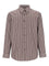Saint Laurent Striped Cotton Poplin Shirt - Brown