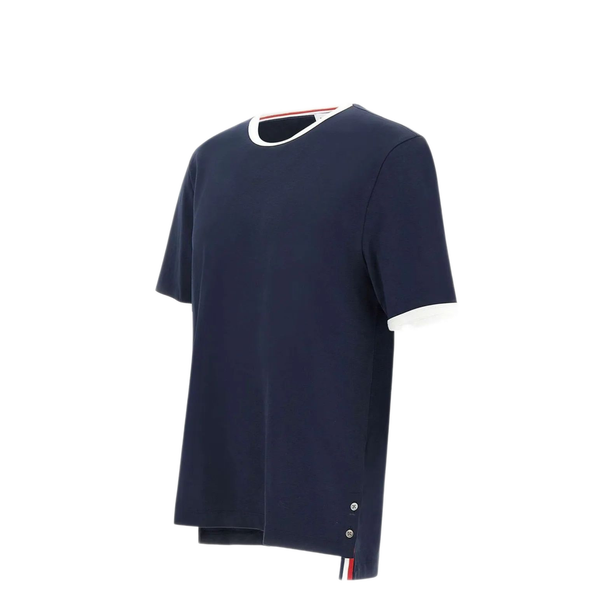 Ss Ringer Tee In Medium Weight Jersey