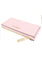 Michael Kors Jet Set Travel Large Saffiano Leather Quarter Zip Wallet - Powder Blush