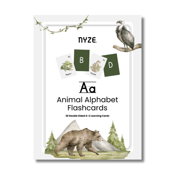 NYZE Early Learning A-Z Alphabet Flash Cards
