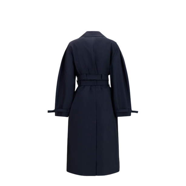 Double Breasted Cotton Trench Coat