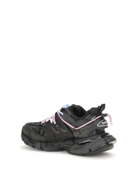 Balenciaga Track Trail Sneakers - Blk/Pink/Blue/Beige