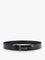 Tom Ford Leather belt with metal logo buckle - Black