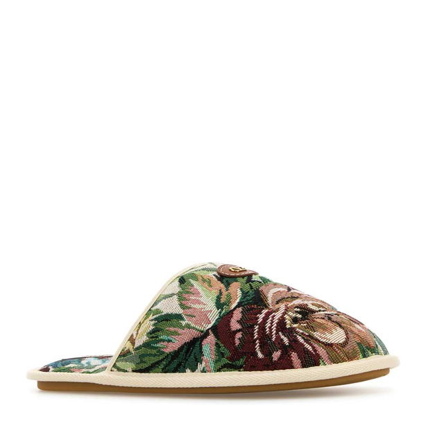 Printed Fabric Ta Chambre Slippers