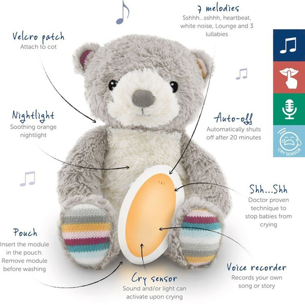 Zazu Bruno the Bear, Baby Sleep Shusher Sound Machine