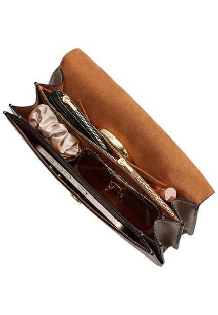 Coach Klare Envelope Crossbody Bag - Dark Stone