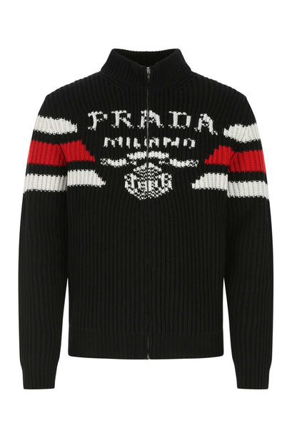 Black Cashmere Cardigan